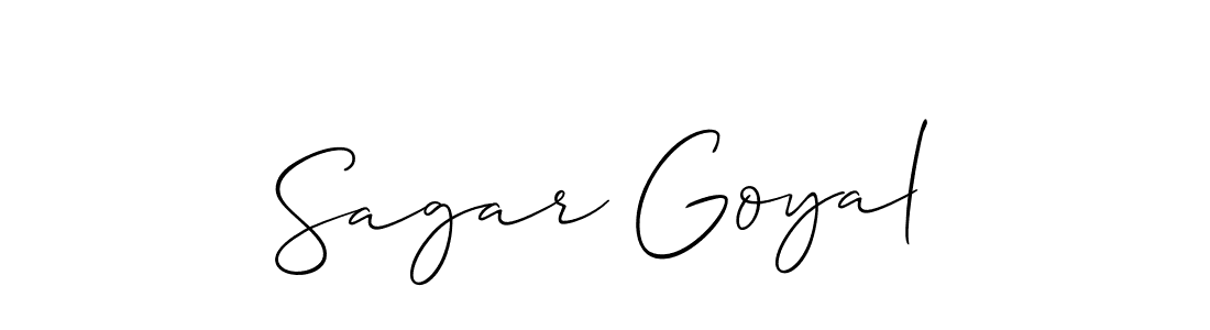 Check out images of Autograph of Sagar Goyal name. Actor Sagar Goyal Signature Style. Allison_Script is a professional sign style online. Sagar Goyal signature style 2 images and pictures png