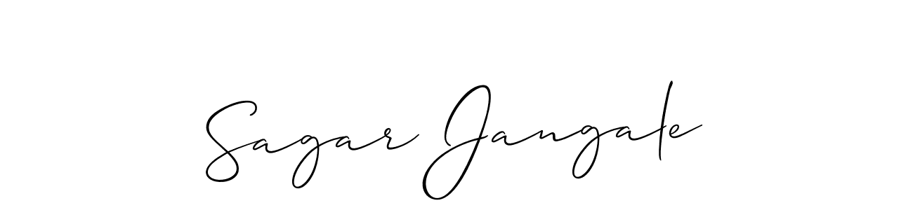 You can use this online signature creator to create a handwritten signature for the name Sagar Jangale. This is the best online autograph maker. Sagar Jangale signature style 2 images and pictures png