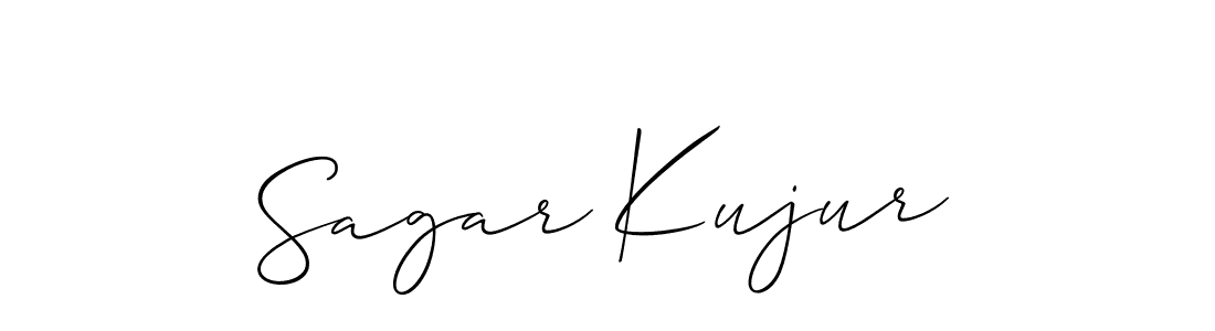 This is the best signature style for the Sagar Kujur name. Also you like these signature font (Allison_Script). Mix name signature. Sagar Kujur signature style 2 images and pictures png