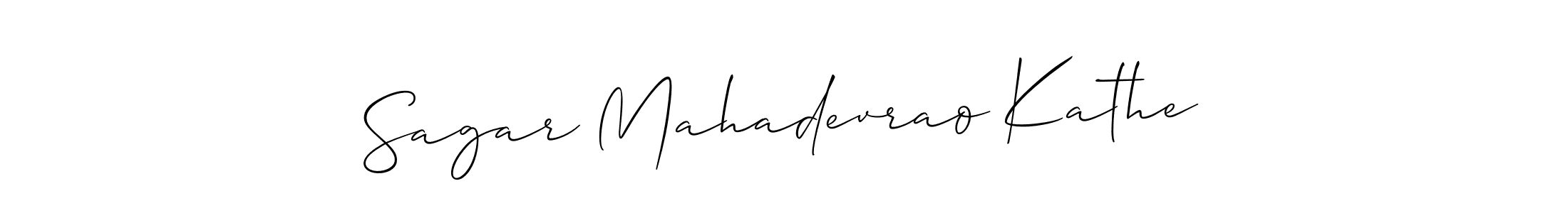 Best and Professional Signature Style for Sagar Mahadevrao Kathe. Allison_Script Best Signature Style Collection. Sagar Mahadevrao Kathe signature style 2 images and pictures png