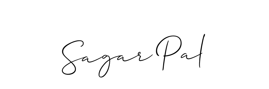 It looks lik you need a new signature style for name Sagar Pal. Design unique handwritten (Allison_Script) signature with our free signature maker in just a few clicks. Sagar Pal signature style 2 images and pictures png