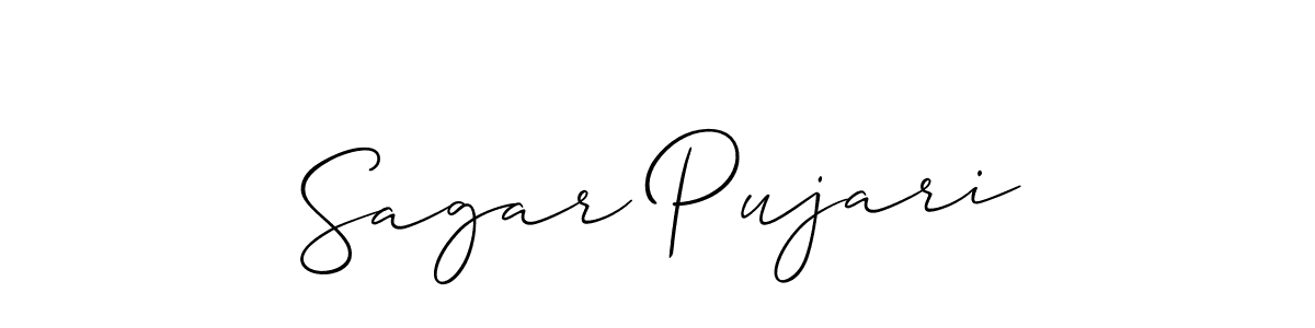 Once you've used our free online signature maker to create your best signature Allison_Script style, it's time to enjoy all of the benefits that Sagar Pujari name signing documents. Sagar Pujari signature style 2 images and pictures png