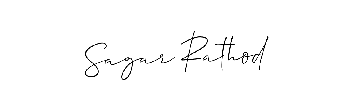 Make a beautiful signature design for name Sagar Rathod. Use this online signature maker to create a handwritten signature for free. Sagar Rathod signature style 2 images and pictures png