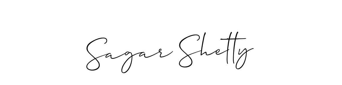 It looks lik you need a new signature style for name Sagar Shetty. Design unique handwritten (Allison_Script) signature with our free signature maker in just a few clicks. Sagar Shetty signature style 2 images and pictures png