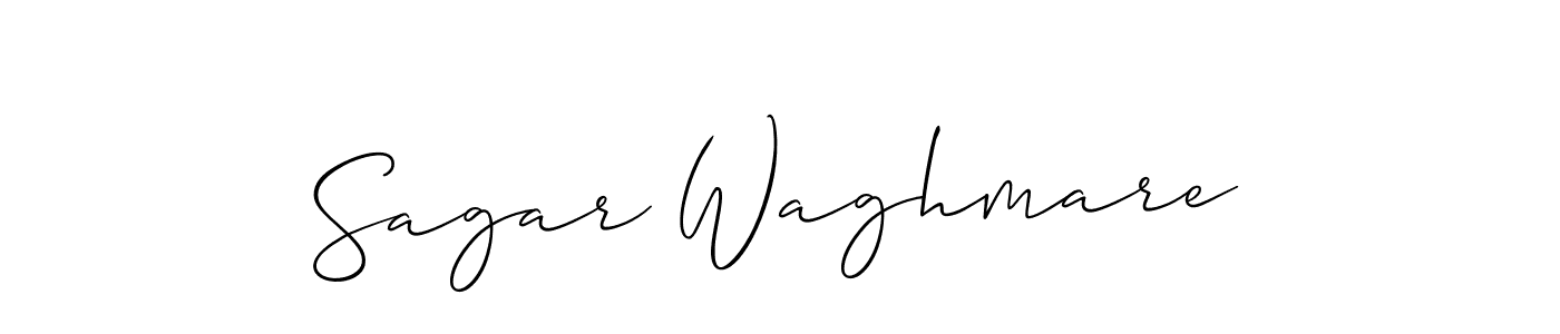 Similarly Allison_Script is the best handwritten signature design. Signature creator online .You can use it as an online autograph creator for name Sagar Waghmare. Sagar Waghmare signature style 2 images and pictures png