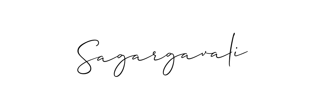 Make a short Sagargavali signature style. Manage your documents anywhere anytime using Allison_Script. Create and add eSignatures, submit forms, share and send files easily. Sagargavali signature style 2 images and pictures png