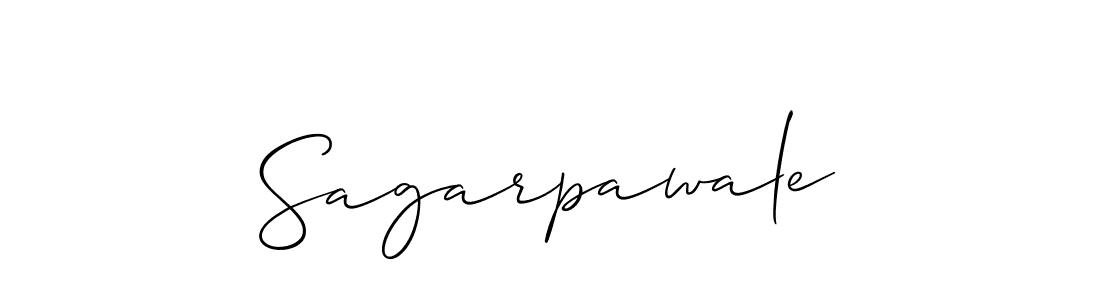 It looks lik you need a new signature style for name Sagarpawale. Design unique handwritten (Allison_Script) signature with our free signature maker in just a few clicks. Sagarpawale signature style 2 images and pictures png