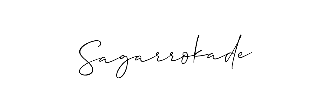 This is the best signature style for the Sagarrokade name. Also you like these signature font (Allison_Script). Mix name signature. Sagarrokade signature style 2 images and pictures png