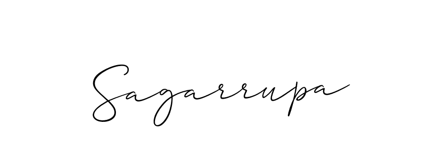 Sagarrupa stylish signature style. Best Handwritten Sign (Allison_Script) for my name. Handwritten Signature Collection Ideas for my name Sagarrupa. Sagarrupa signature style 2 images and pictures png