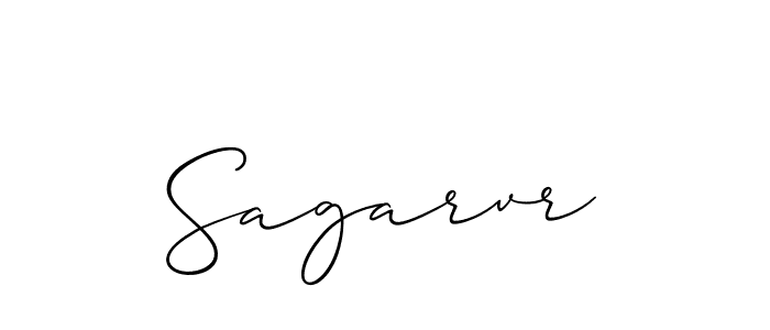 It looks lik you need a new signature style for name Sagarvr. Design unique handwritten (Allison_Script) signature with our free signature maker in just a few clicks. Sagarvr signature style 2 images and pictures png