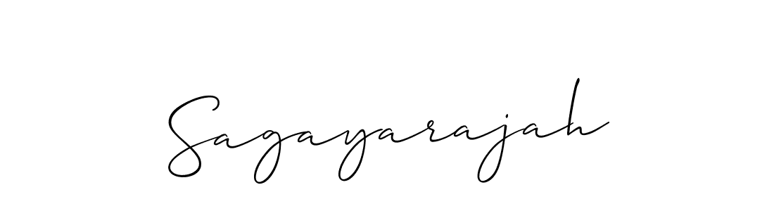 Make a short Sagayarajah signature style. Manage your documents anywhere anytime using Allison_Script. Create and add eSignatures, submit forms, share and send files easily. Sagayarajah signature style 2 images and pictures png