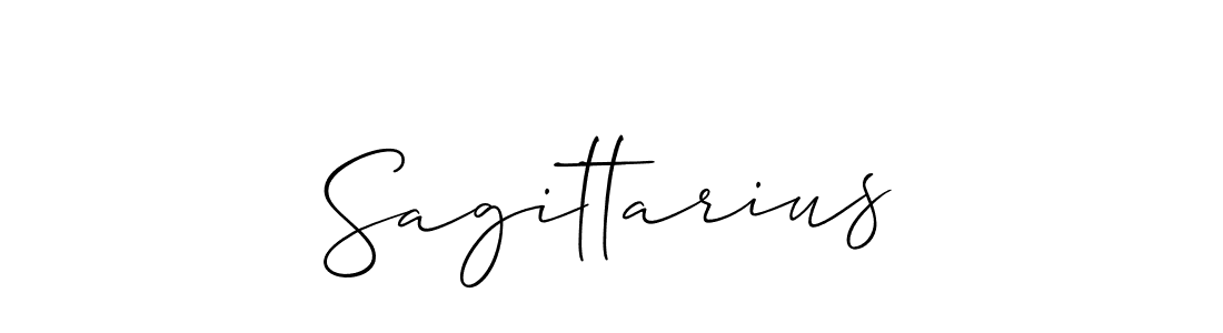 How to Draw Sagittarius signature style? Allison_Script is a latest design signature styles for name Sagittarius. Sagittarius signature style 2 images and pictures png