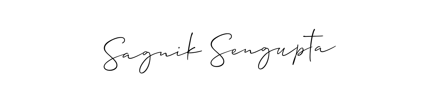 Check out images of Autograph of Sagnik Sengupta name. Actor Sagnik Sengupta Signature Style. Allison_Script is a professional sign style online. Sagnik Sengupta signature style 2 images and pictures png