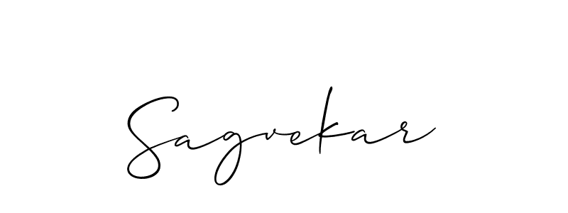 You can use this online signature creator to create a handwritten signature for the name Sagvekar. This is the best online autograph maker. Sagvekar signature style 2 images and pictures png