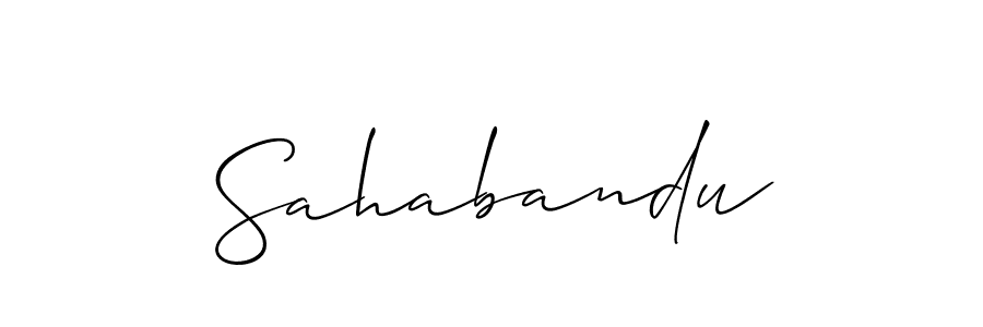 Check out images of Autograph of Sahabandu name. Actor Sahabandu Signature Style. Allison_Script is a professional sign style online. Sahabandu signature style 2 images and pictures png