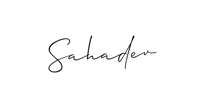 See photos of Sahadev official signature by Spectra . Check more albums & portfolios. Read reviews & check more about Allison_Script font. Sahadev signature style 2 images and pictures png