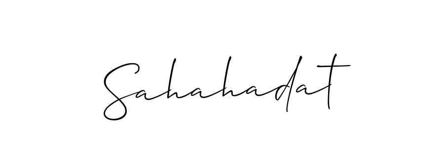 Check out images of Autograph of Sahahadat name. Actor Sahahadat Signature Style. Allison_Script is a professional sign style online. Sahahadat signature style 2 images and pictures png