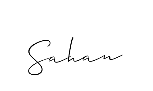Similarly Allison_Script is the best handwritten signature design. Signature creator online .You can use it as an online autograph creator for name Sahan. Sahan signature style 2 images and pictures png