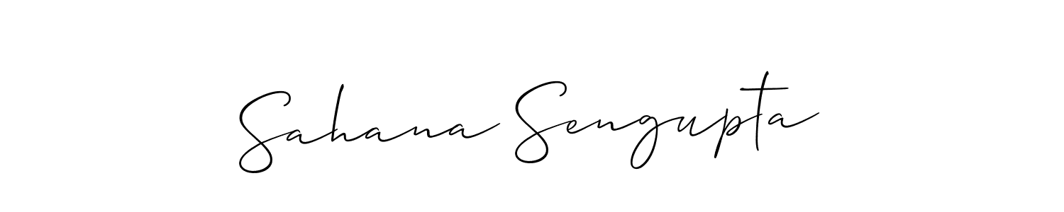 See photos of Sahana Sengupta official signature by Spectra . Check more albums & portfolios. Read reviews & check more about Allison_Script font. Sahana Sengupta signature style 2 images and pictures png