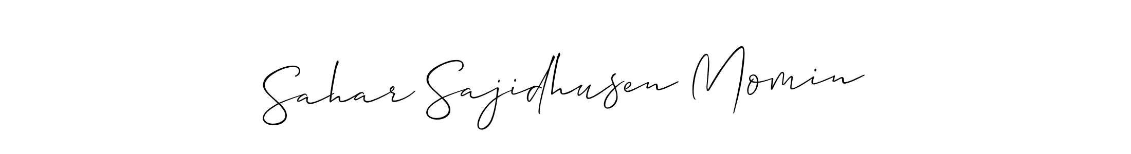 Here are the top 10 professional signature styles for the name Sahar Sajidhusen Momin. These are the best autograph styles you can use for your name. Sahar Sajidhusen Momin signature style 2 images and pictures png