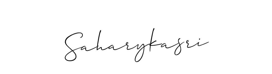 Once you've used our free online signature maker to create your best signature Allison_Script style, it's time to enjoy all of the benefits that Saharykasri name signing documents. Saharykasri signature style 2 images and pictures png