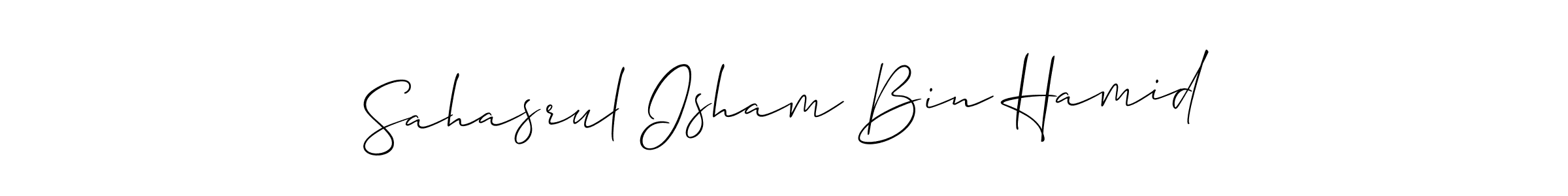Here are the top 10 professional signature styles for the name Sahasrul Isham Bin Hamid. These are the best autograph styles you can use for your name. Sahasrul Isham Bin Hamid signature style 2 images and pictures png