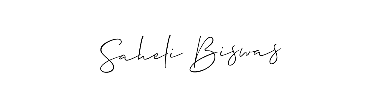 Here are the top 10 professional signature styles for the name Saheli Biswas. These are the best autograph styles you can use for your name. Saheli Biswas signature style 2 images and pictures png