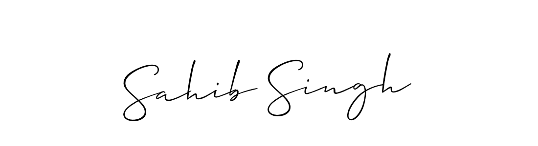 Make a beautiful signature design for name Sahib Singh. Use this online signature maker to create a handwritten signature for free. Sahib Singh signature style 2 images and pictures png