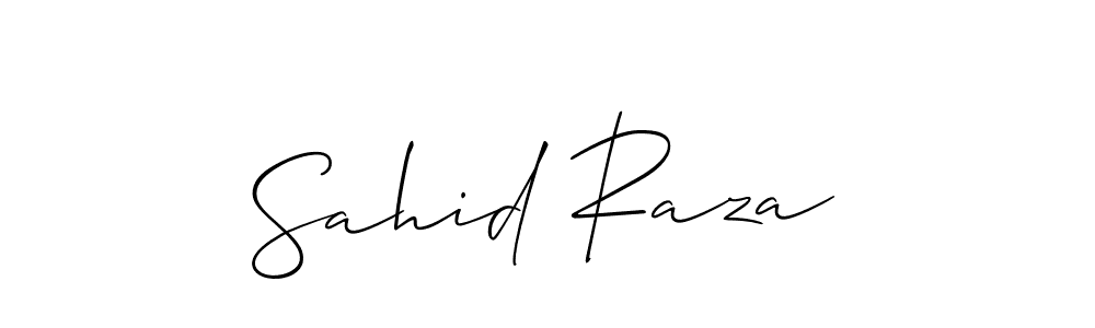 You can use this online signature creator to create a handwritten signature for the name Sahid Raza. This is the best online autograph maker. Sahid Raza signature style 2 images and pictures png