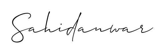 Personalize your online presence with Sahidanwar signature rendered in elegant Allison_Script font. Great for website footers and blogs. Sahidanwar signature style 2 images and pictures png