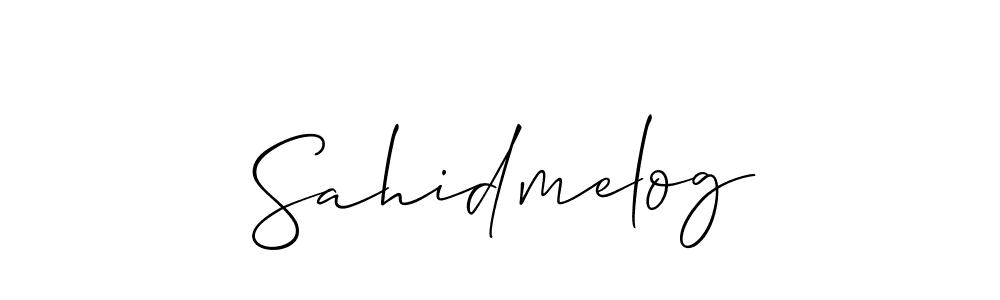See photos of Sahidmelog official signature by Spectra . Check more albums & portfolios. Read reviews & check more about Allison_Script font. Sahidmelog signature style 2 images and pictures png