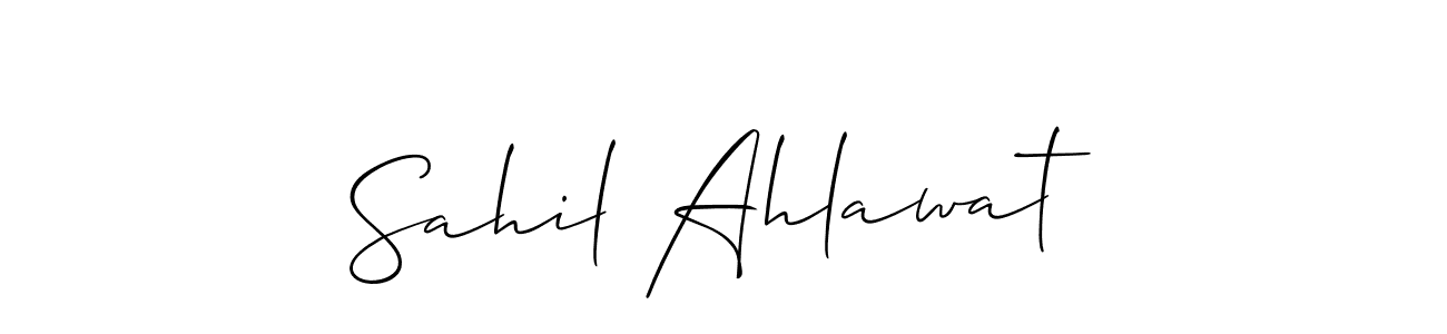 Here are the top 10 professional signature styles for the name Sahil Ahlawat. These are the best autograph styles you can use for your name. Sahil Ahlawat signature style 2 images and pictures png