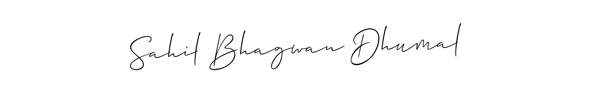 Once you've used our free online signature maker to create your best signature Allison_Script style, it's time to enjoy all of the benefits that Sahil Bhagwan Dhumal name signing documents. Sahil Bhagwan Dhumal signature style 2 images and pictures png
