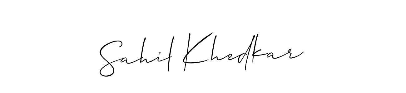 Here are the top 10 professional signature styles for the name Sahil Khedkar. These are the best autograph styles you can use for your name. Sahil Khedkar signature style 2 images and pictures png