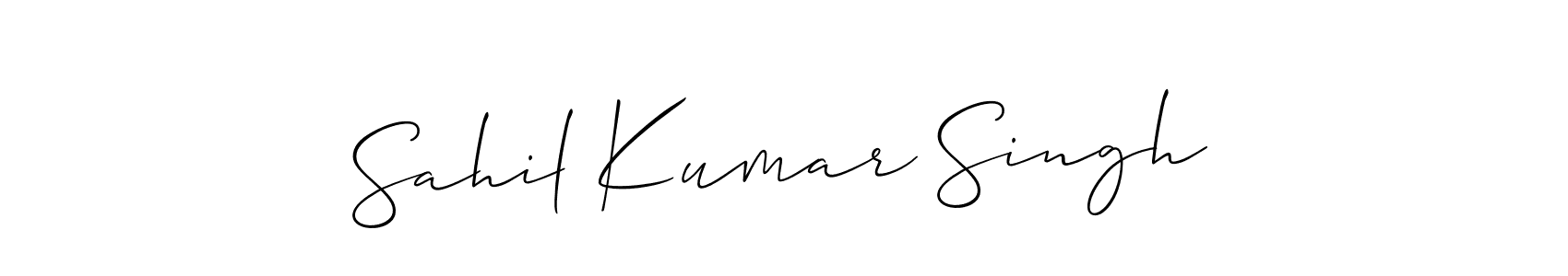 Check out images of Autograph of Sahil Kumar Singh name. Actor Sahil Kumar Singh Signature Style. Allison_Script is a professional sign style online. Sahil Kumar Singh signature style 2 images and pictures png