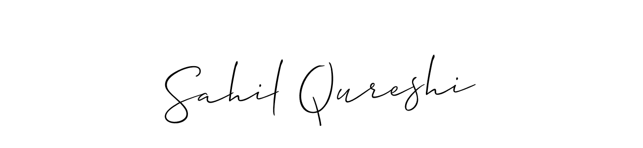 Make a beautiful signature design for name Sahil Qureshi. Use this online signature maker to create a handwritten signature for free. Sahil Qureshi signature style 2 images and pictures png