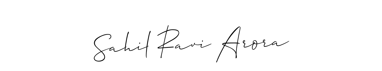 See photos of Sahil Ravi Arora official signature by Spectra . Check more albums & portfolios. Read reviews & check more about Allison_Script font. Sahil Ravi Arora signature style 2 images and pictures png