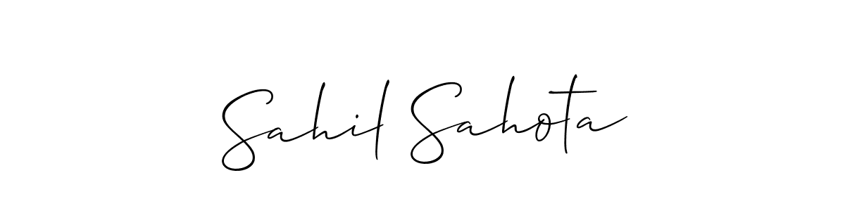 Similarly Allison_Script is the best handwritten signature design. Signature creator online .You can use it as an online autograph creator for name Sahil Sahota. Sahil Sahota signature style 2 images and pictures png