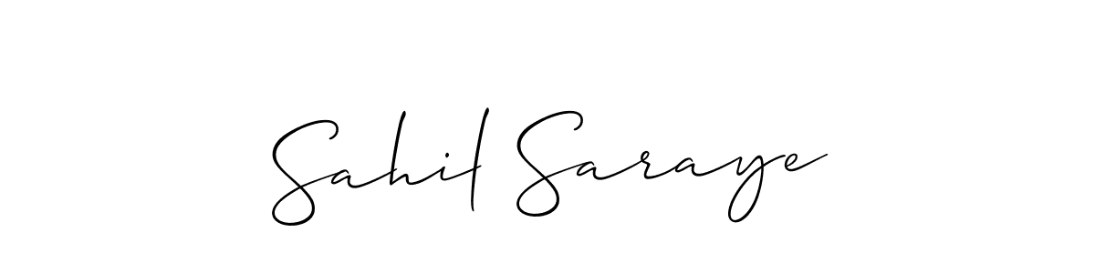 You can use this online signature creator to create a handwritten signature for the name Sahil Saraye. This is the best online autograph maker. Sahil Saraye signature style 2 images and pictures png