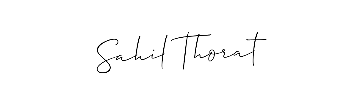 Also You can easily find your signature by using the search form. We will create Sahil Thorat name handwritten signature images for you free of cost using Allison_Script sign style. Sahil Thorat signature style 2 images and pictures png