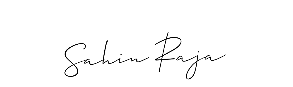 See photos of Sahin Raja official signature by Spectra . Check more albums & portfolios. Read reviews & check more about Allison_Script font. Sahin Raja signature style 2 images and pictures png