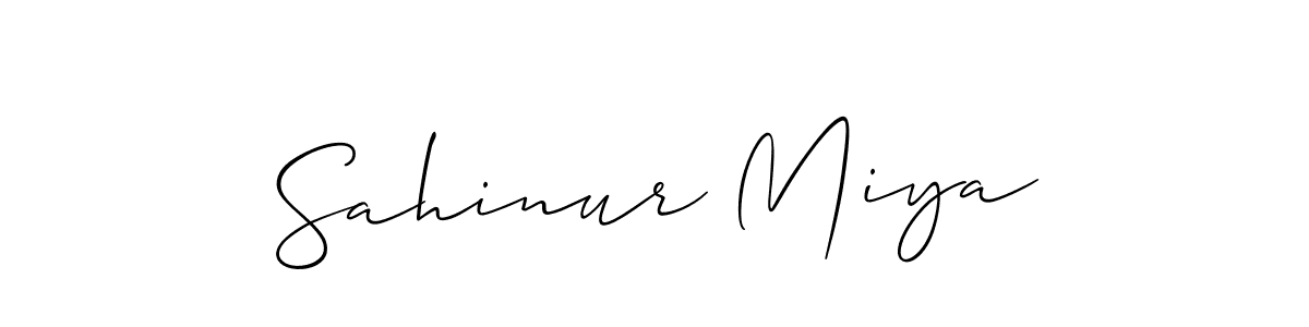 Once you've used our free online signature maker to create your best signature Allison_Script style, it's time to enjoy all of the benefits that Sahinur Miya name signing documents. Sahinur Miya signature style 2 images and pictures png