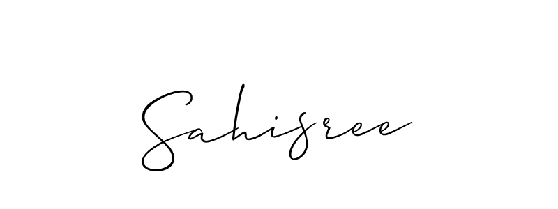 This is the best signature style for the Sahisree name. Also you like these signature font (Allison_Script). Mix name signature. Sahisree signature style 2 images and pictures png