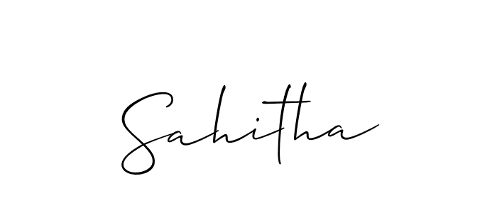 Once you've used our free online signature maker to create your best signature Allison_Script style, it's time to enjoy all of the benefits that Sahitha name signing documents. Sahitha signature style 2 images and pictures png