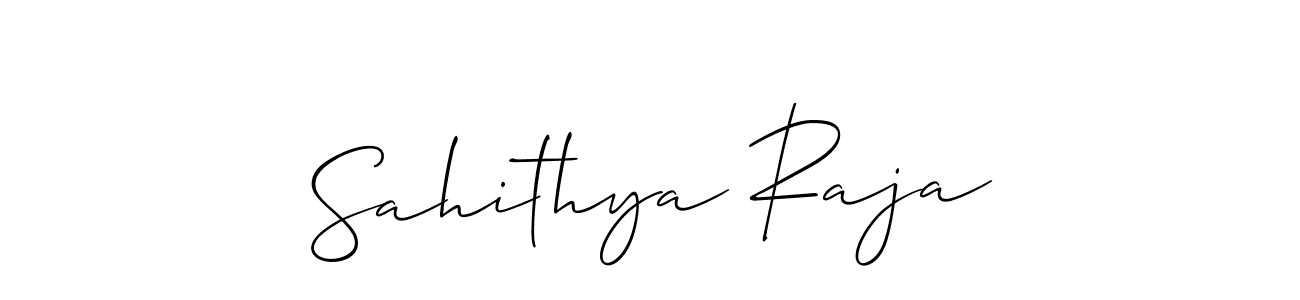 Best and Professional Signature Style for Sahithya Raja. Allison_Script Best Signature Style Collection. Sahithya Raja signature style 2 images and pictures png