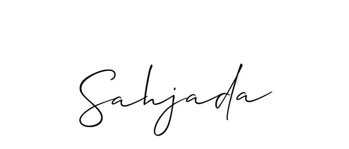 Make a short Sahjada signature style. Manage your documents anywhere anytime using Allison_Script. Create and add eSignatures, submit forms, share and send files easily. Sahjada signature style 2 images and pictures png