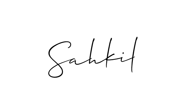 Here are the top 10 professional signature styles for the name Sahkil. These are the best autograph styles you can use for your name. Sahkil signature style 2 images and pictures png