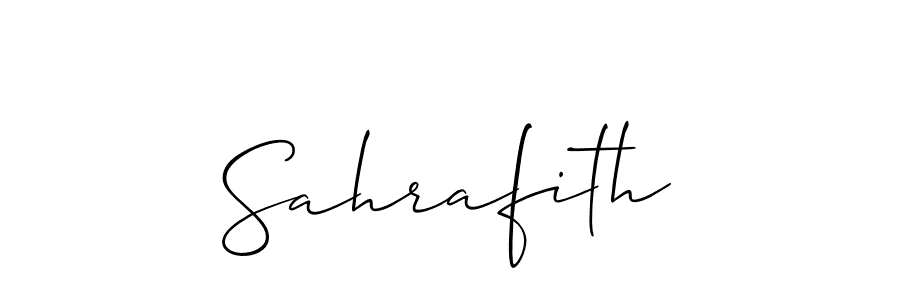 This is the best signature style for the Sahrafith name. Also you like these signature font (Allison_Script). Mix name signature. Sahrafith signature style 2 images and pictures png