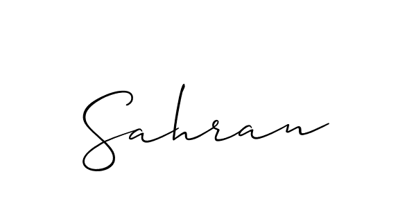 Also You can easily find your signature by using the search form. We will create Sahran name handwritten signature images for you free of cost using Allison_Script sign style. Sahran signature style 2 images and pictures png