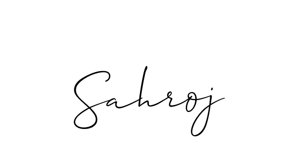 You should practise on your own different ways (Allison_Script) to write your name (Sahroj) in signature. don't let someone else do it for you. Sahroj signature style 2 images and pictures png